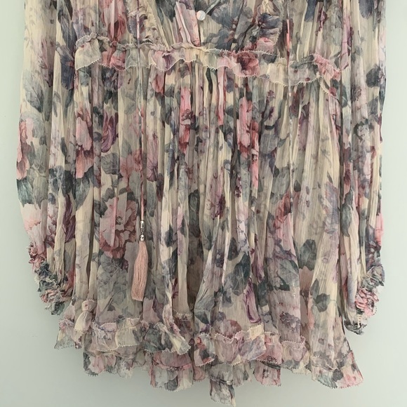 🔥Reduced $30!🔥Zimmermann Jasper Blouse Top BNWT 0/US4 - Picture 4 of 14